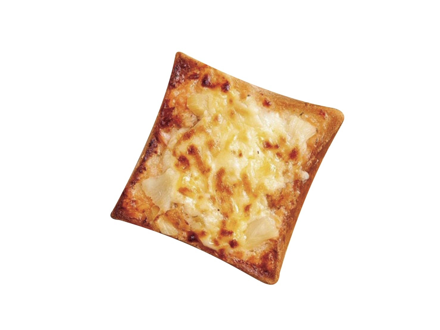 吐司披薩-鳳梨海鮮